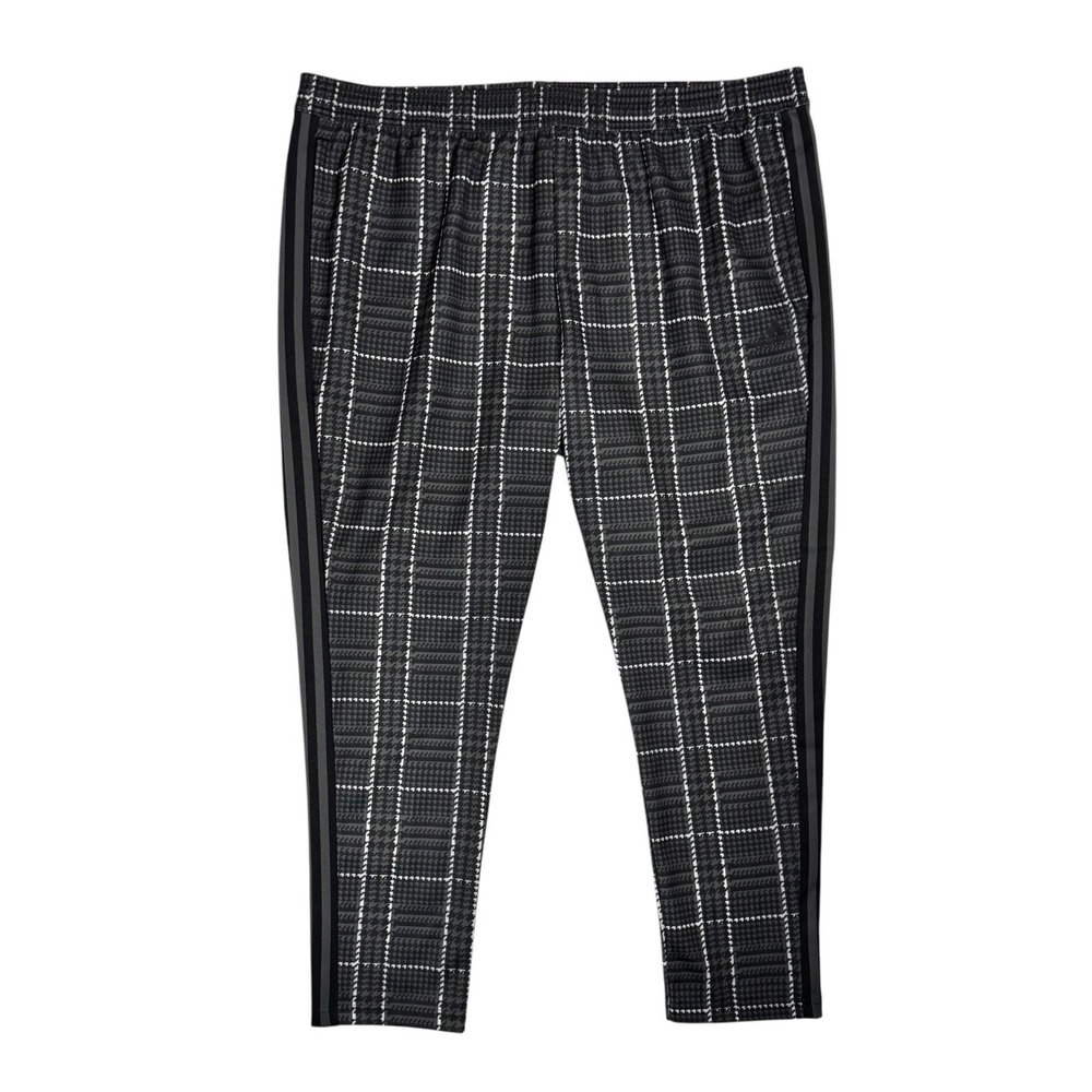adidas Tiro Tartan Plaid Pants Men's Size 3XL 3 Stripes Track Soccer Aeroready